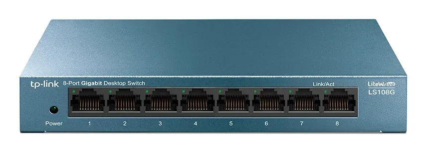 TP-Link LiteWave switch LS108G (8xGbE, fanless)