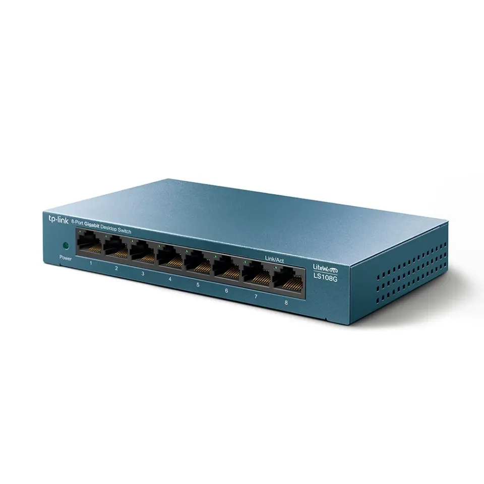TP-Link LiteWave switch LS108G (8xGbE, fanless)