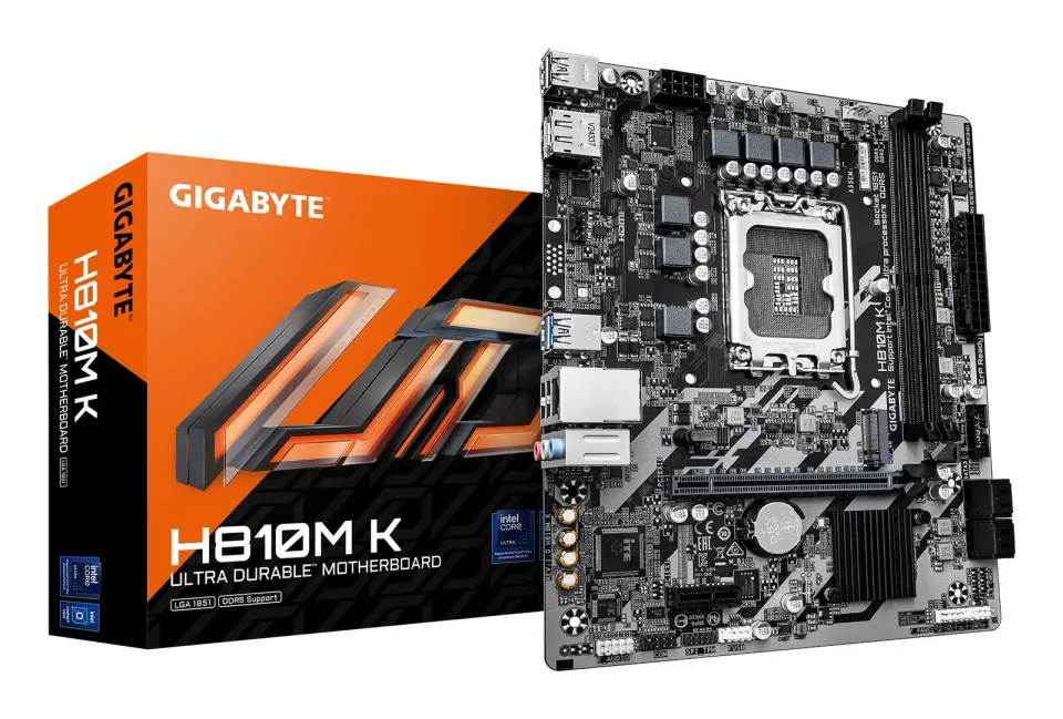 GIGABYTE MB Sc LGA1851 H810M K, Intel H810, 2xDDR5, 1xDP, 1xHDMI, mATX
