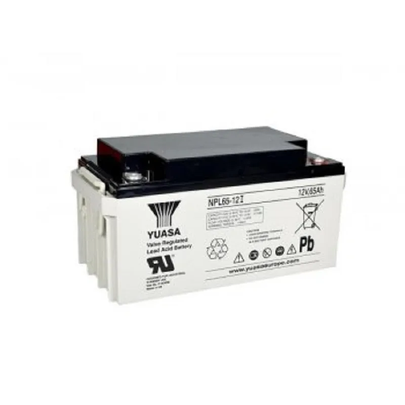 Fukawa YUASA NPL65-12I (12V; 65Ah; závit M6; životnost 12let)