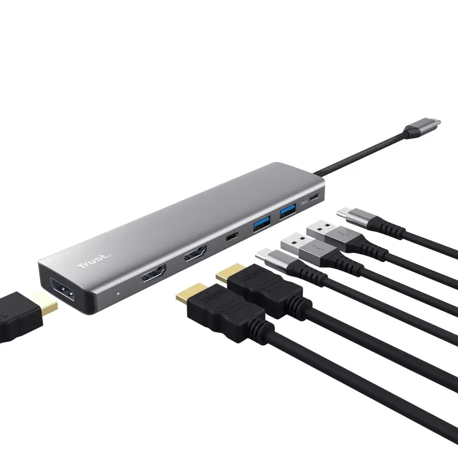TRUST DALYX 7-IN-1 MULTIPORT ADAPTER