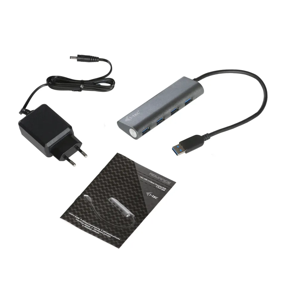 i-tec USB 3.0 Hub 4-Port se síťovým zdrojem