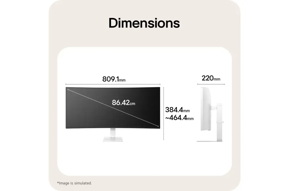 LG UltraWide/34U640SB-W/34"/VA/UWQHD/144Hz/5ms/Bílá/2R