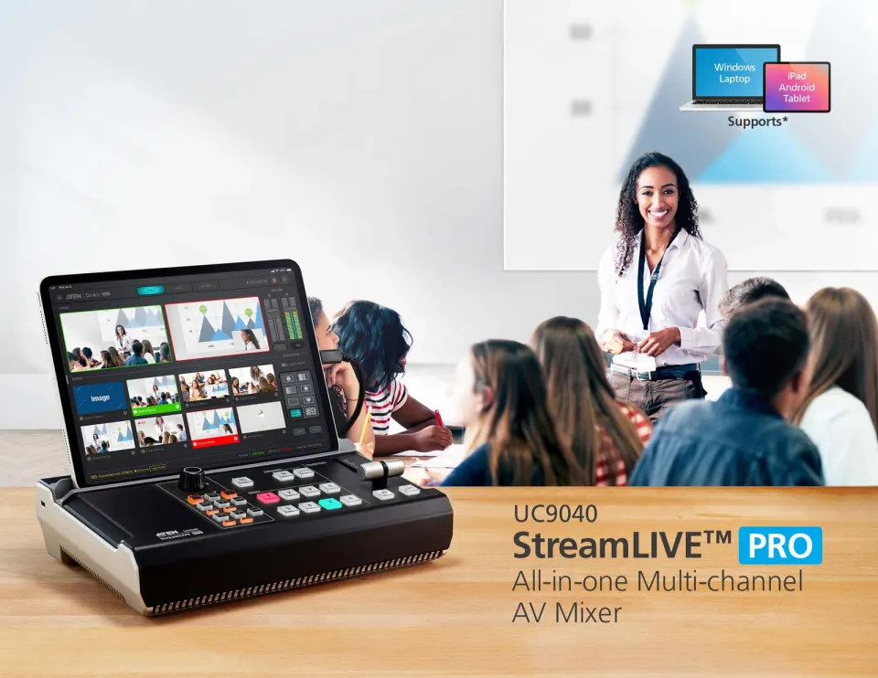 ATEN StreamLIVE PRO audio/video mixážní pult
