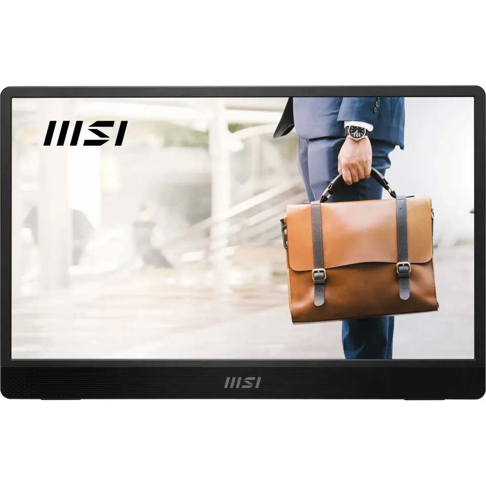 MSI přenosný ultra tenký monitor PRO MP161 E2, 15,6" IPS/1920 x 1080 FHD/60Hz/4m