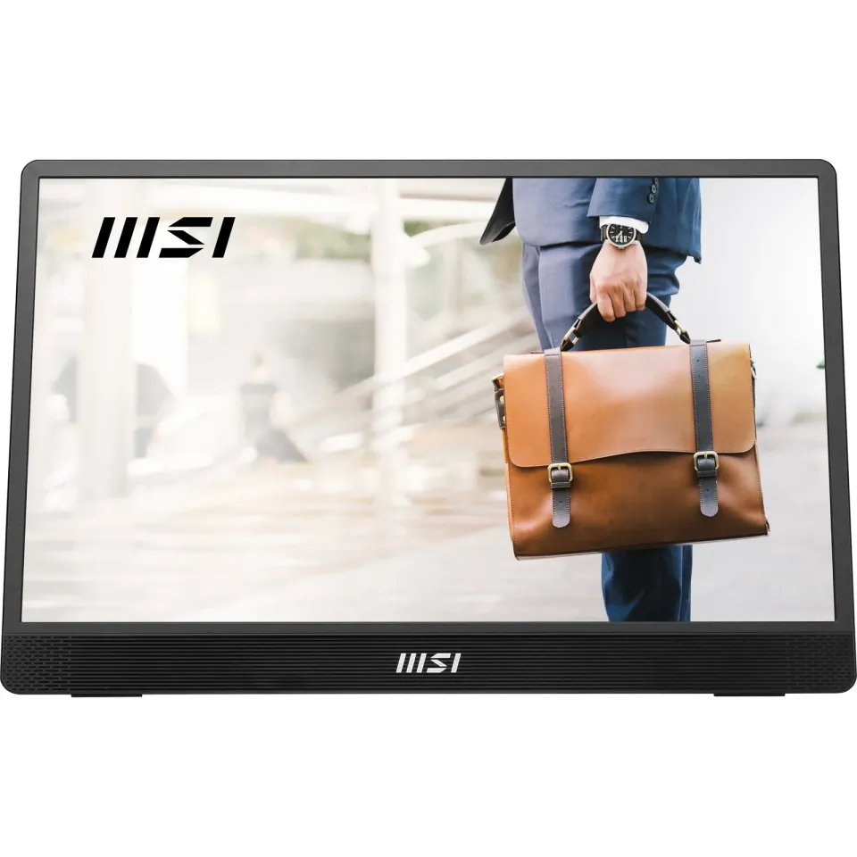 MSI přenosný ultra tenký monitor PRO MP161 E2, 15,6" IPS/1920 x 1080 FHD/60Hz/4m