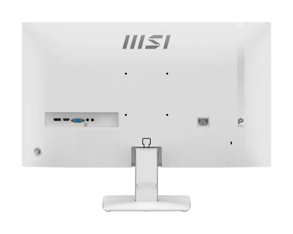 MSI monitor PRO MP275W E2, 27" IPS/1920 x 1080 (FHD)/120Hz/1ms/DP/HDMI/D-Sub/bíl