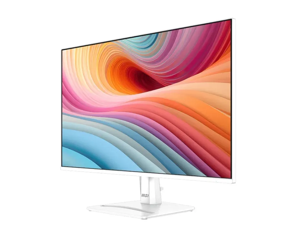 MSI monitor PRO MP275W E2, 27" IPS/1920 x 1080 (FHD)/120Hz/1ms/DP/HDMI/D-Sub/bíl