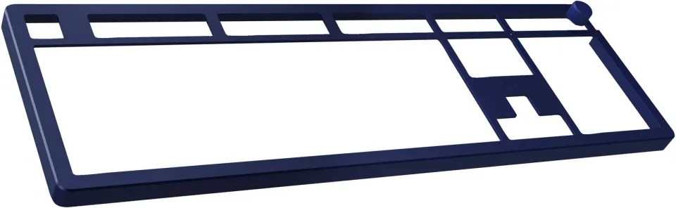 HyperX Alloy Rise Top Plate - horní deska, modrá