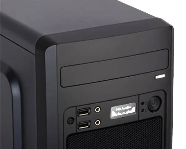 EVOLVEO M2, case mATX, 2x USB2.0 / 1x USB3.0 / 2x 120mm LED / 1x 140mm/ černý