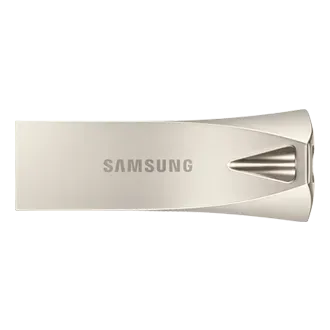 SAMSUNG BAR PLUS flash 256GB kovový stříbrný, USB3.2gen1 flash drive, odolný