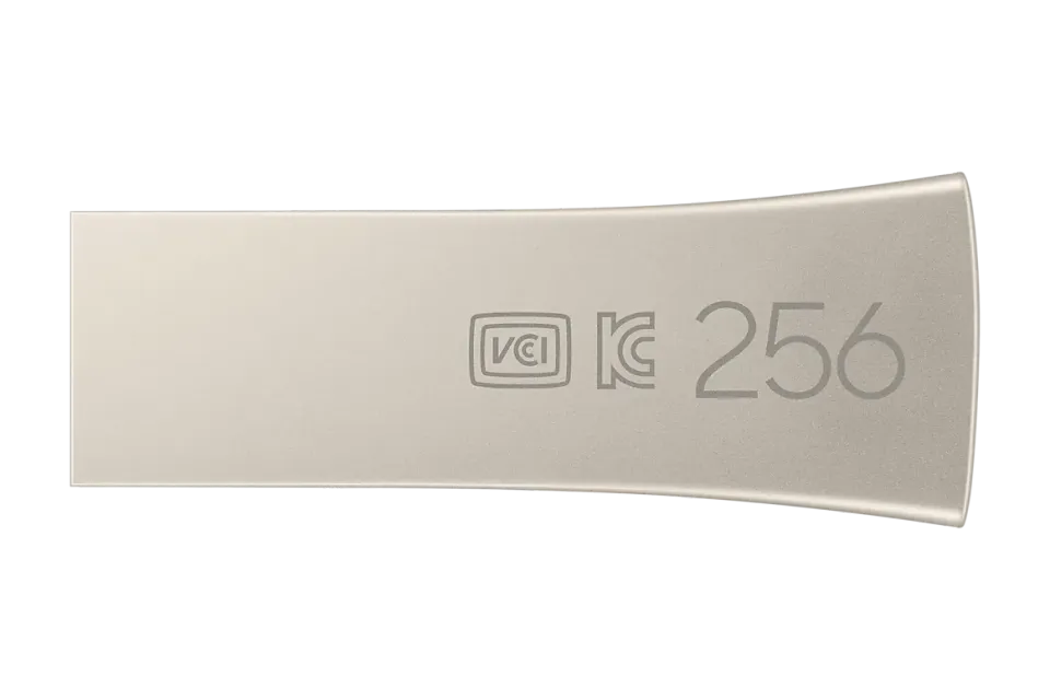 SAMSUNG BAR PLUS flash 256GB kovový stříbrný, USB3.2gen1 flash drive, odolný