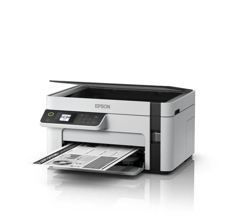 Epson EcoTank M2120 – monochromer A4-Tintentank-Multifunktionsdrucker 3-in-1, WLAN, 150-Blatt-Frontkassette