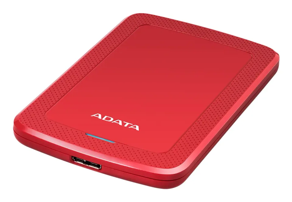 ADATA Externí HDD 1TB 2,5" USB 3.1 HV300, červený