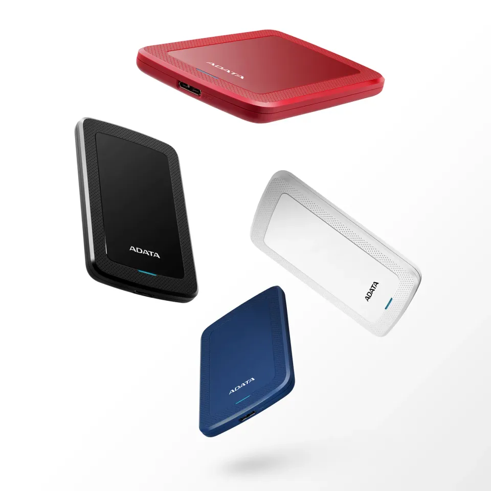ADATA Externí HDD 1TB 2,5" USB 3.1 HV300, červený