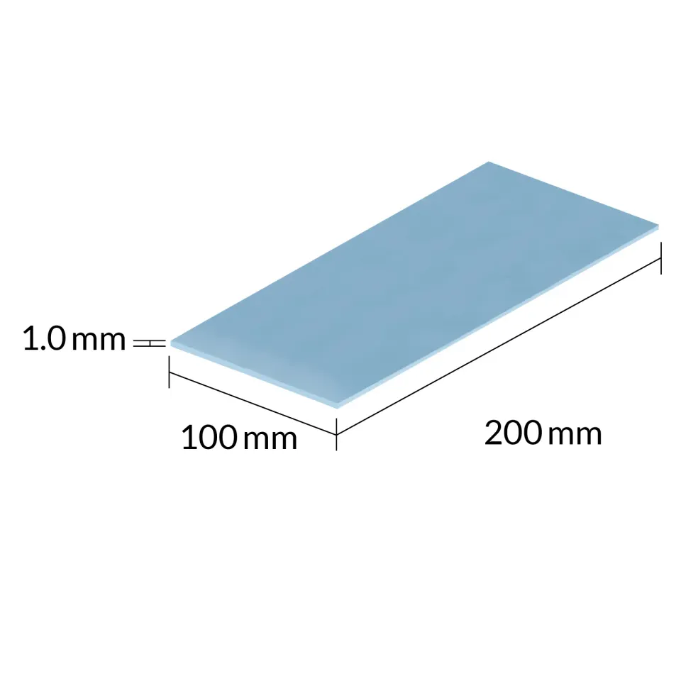 ARCTIC Thermal pad TP-3 (200x100mm, t:1.0mm, pack of 2pcs) (Premium Performance Thermal Pad)