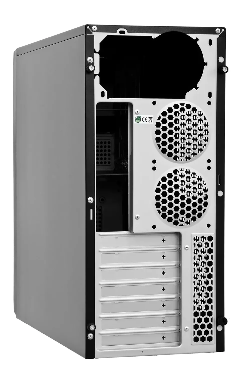 CHIEFTEC MidT CG-04B-OP / 2x USB 3.0/ 2x USB 2.0/ bez zdroje/ černý