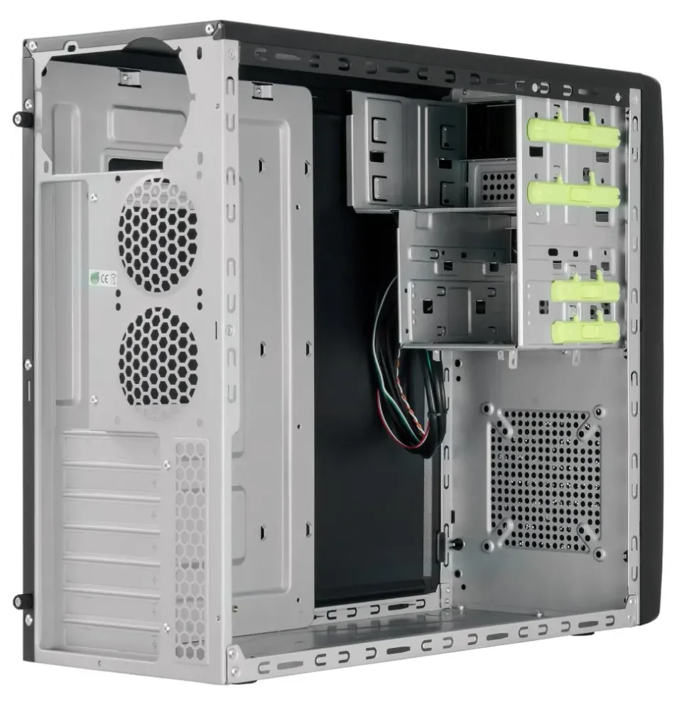 CHIEFTEC MidT CG-04B-OP / 2x USB 3.0/ 2x USB 2.0/ bez zdroje/ černý