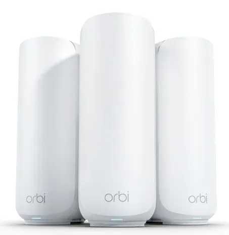 Netgear Orbi 370 Series Dual-Band WiFi 7 Mesh (1 Router + 2 Satellites)
