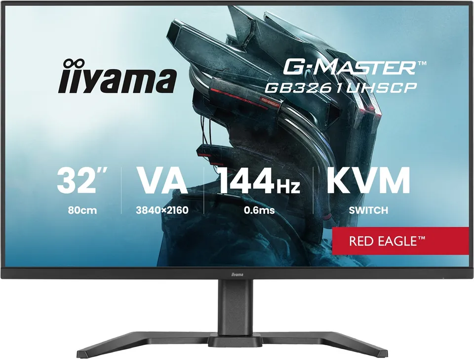 iiyama G-Master/GB3261UHSCP-B1/31,5"/VA/4K UHD/144Hz/0,6ms/Black/3R