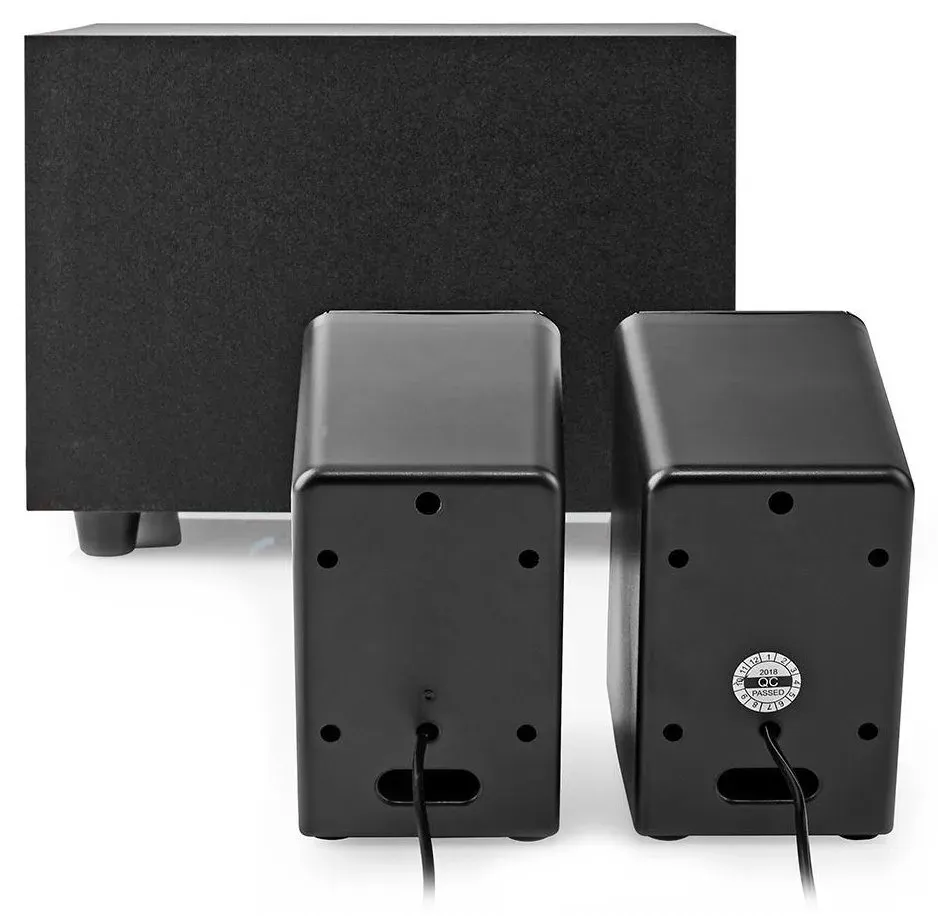 Nedis CSPR10021BK - PC reproduktor | 2.1 | 33 W | Jack 3,5 mm