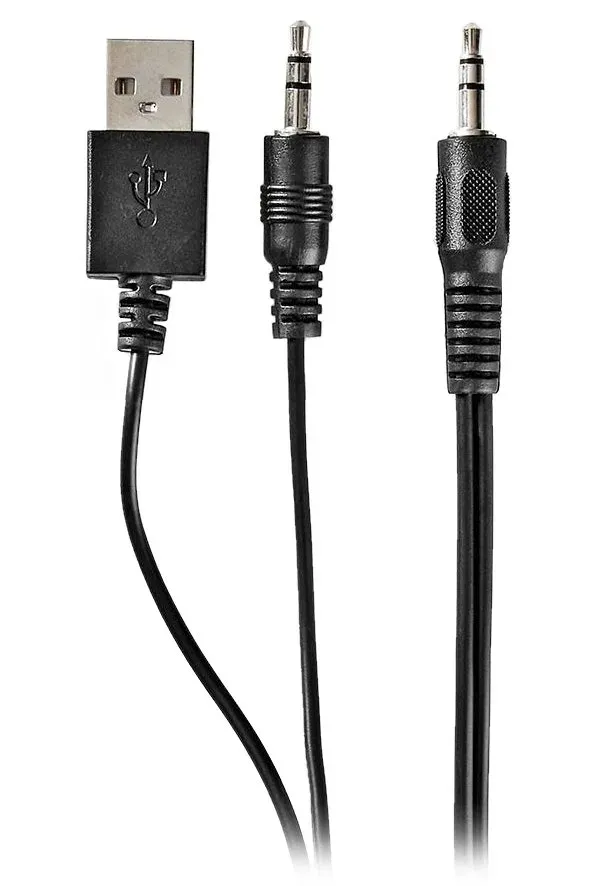 Nedis CSPR10021BK - PC reproduktor | 2.1 | 33 W | Jack 3,5 mm