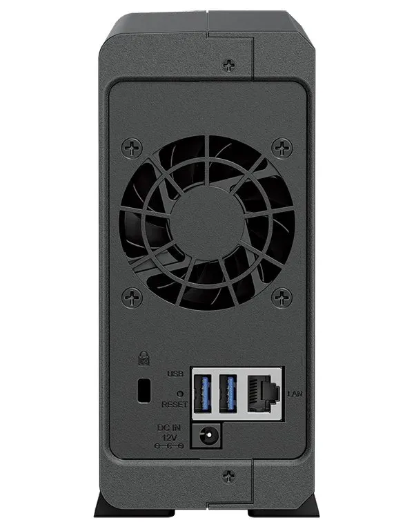 SYNOLOGY DS124 Disc Station datové úložiště (pro 1x HDD, quad core CPU 1.7GHz, 1GB DDR4 RAM, 1x GLAN, 2x USB 3.0, NAS)