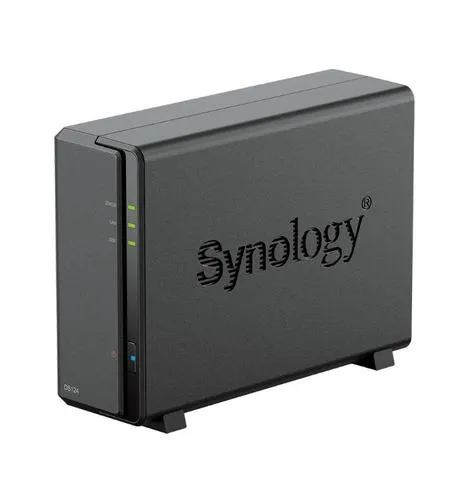 SYNOLOGY DS124 Disc Station datové úložiště (pro 1x HDD, quad core CPU 1.7GHz, 1GB DDR4 RAM, 1x GLAN, 2x USB 3.0, NAS)