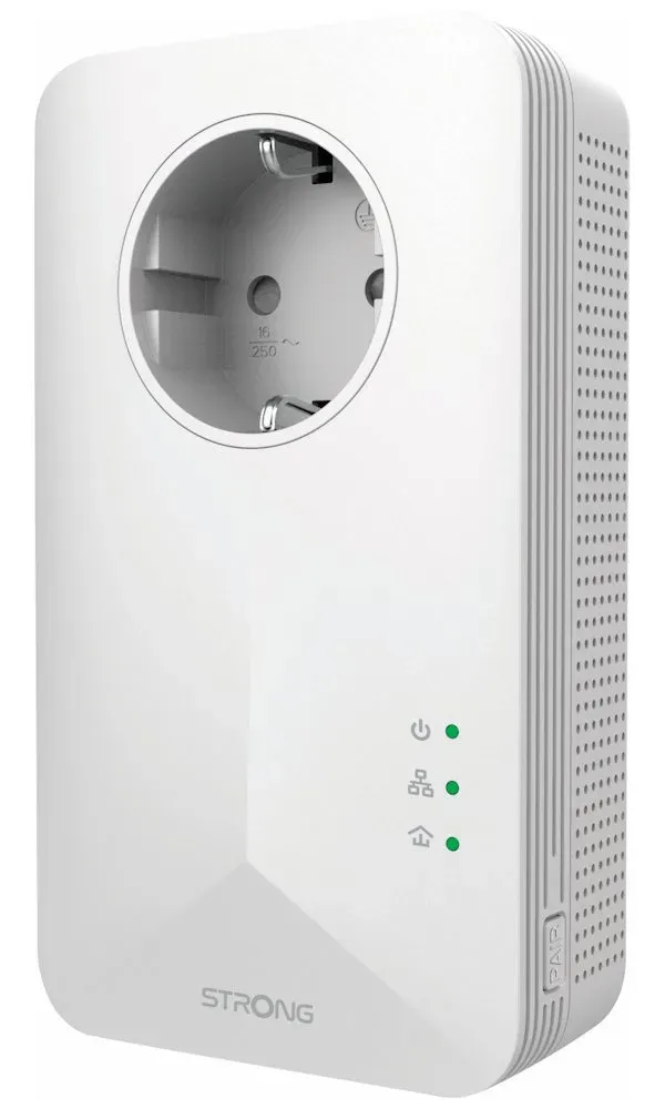 STRONG sada 2 adaptérů Powerline 1000 WF DUO EU/ Powerline 1000 Mbit/s/ Wi-Fi 1200 Mbit/s/ 2x LAN/ bílý