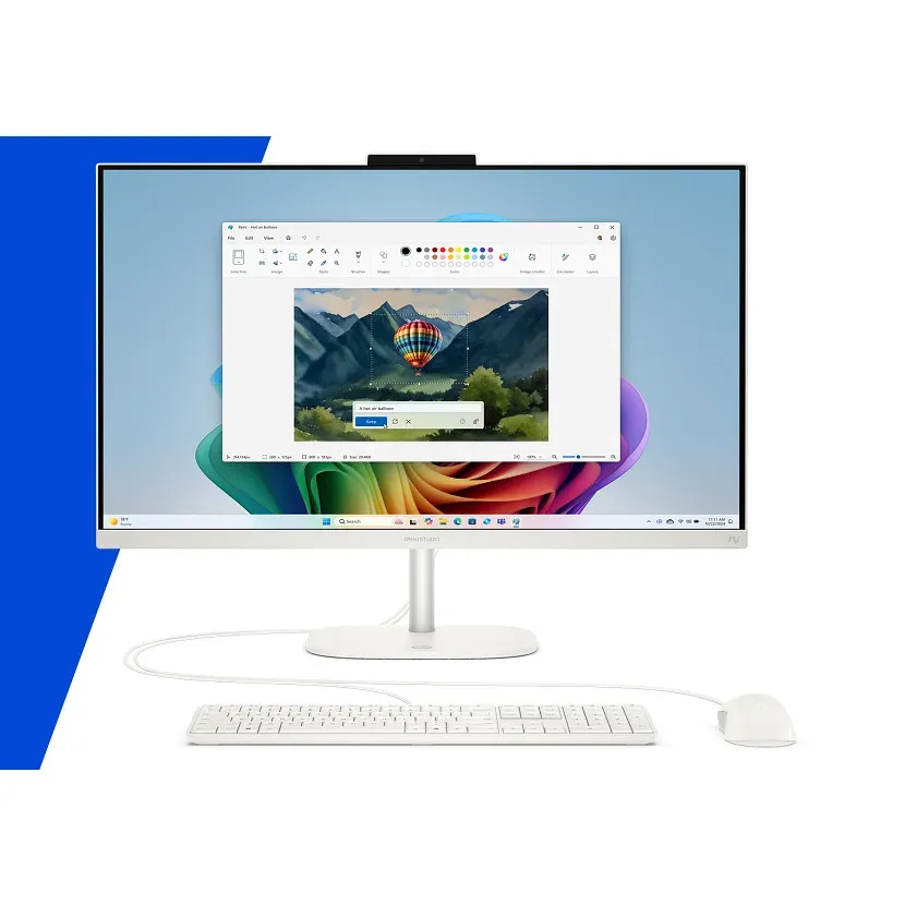 HP OmniStudio AI PC 27-cw0017nc, 27" FHD Touch, Ryzen AI 7, 16GB DDR5, SSD 1TB, Win11 Home