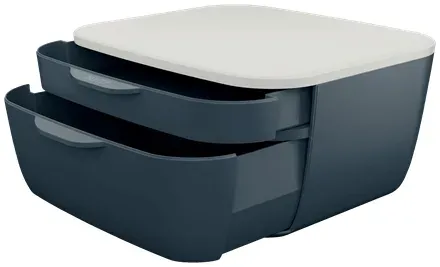 LEITZ Zásuvkový box Cosy, sametová šedá