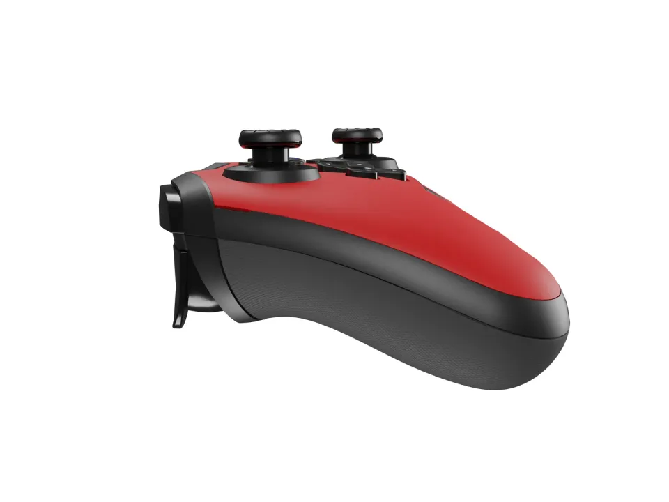 Bezdrátový gamepad Genesis MANGAN 400 pro PC/Switch/Mobil, červený