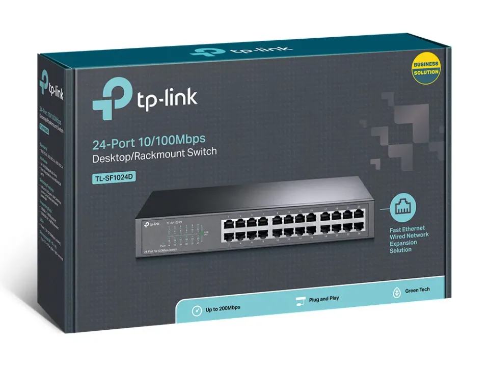 TP-Link TL-SF1024D 24x 10/100Mbps Switch