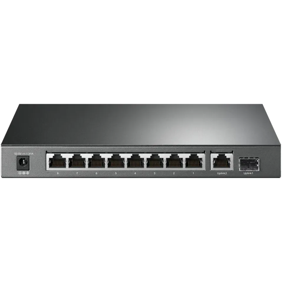 TP-LINK TL-SG1210P 10-port gigabit desktop switch with 8-port PoE+