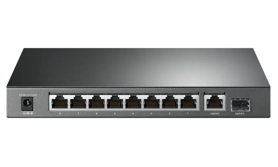 TP-LINK TL-SG1210P 10-portový gigabitový stolní switch s 8-portovým PoE +
