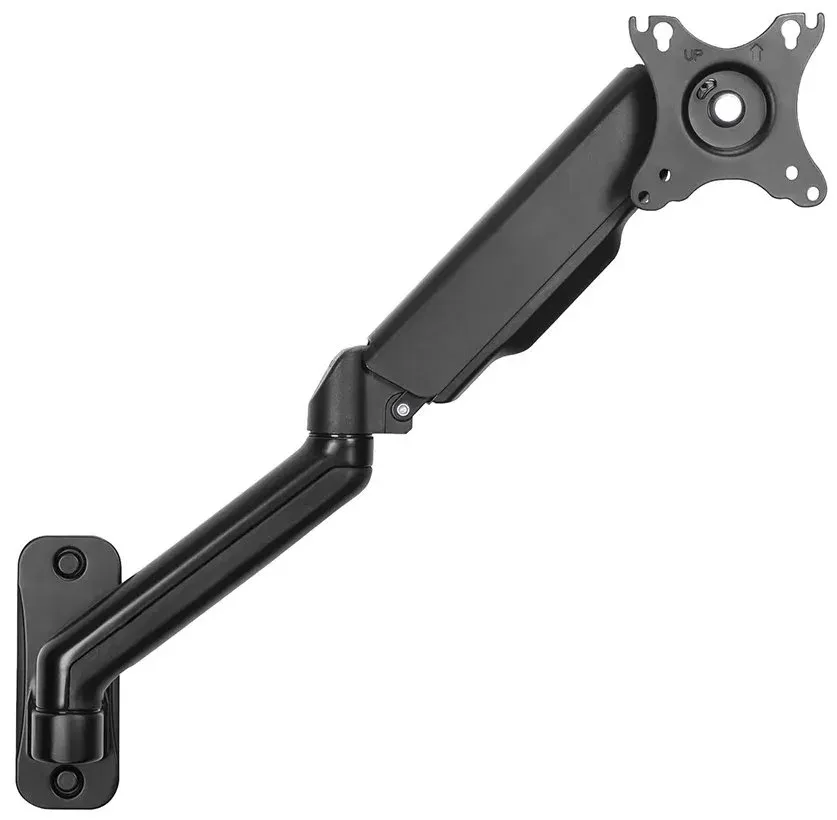 Neomounts WL70-450BL11 / wall mounted gas spring monitor arm (3 pivots VESA 100x100) / Black
