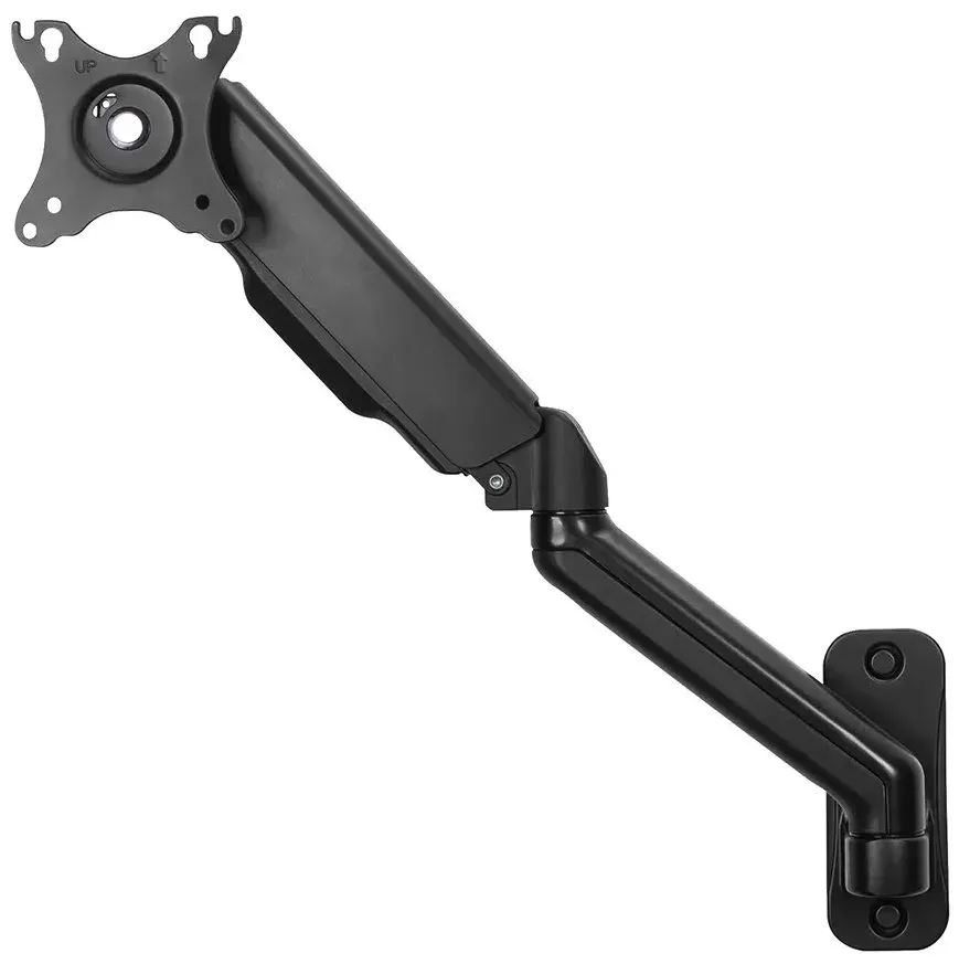 Neomounts WL70-450BL11 / wall mounted gas spring monitor arm (3 pivots VESA 100x100) / Black