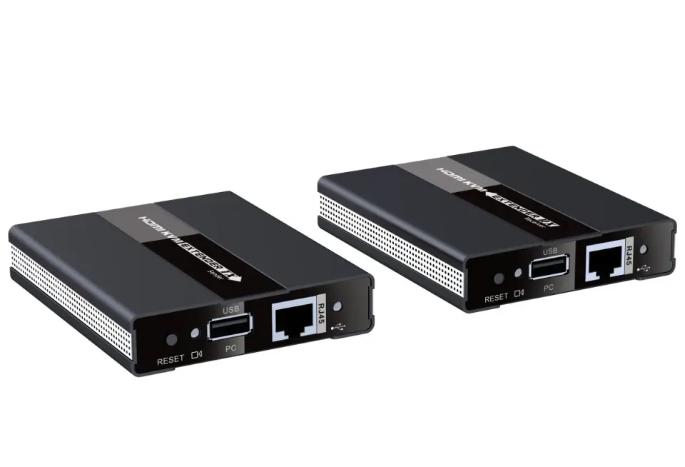 PremiumCord HDMI KVM extender s USB na 60m přes jeden kabel Cat5/6, bez zpoždění