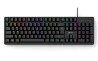 C-TECH Klávesnice Riven, Drátová USB, černá