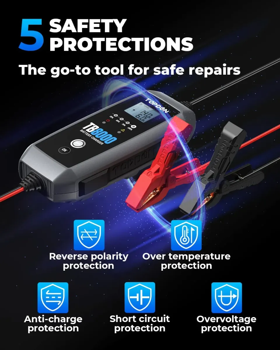 TOPDON nabíječka autobaterie TB8000