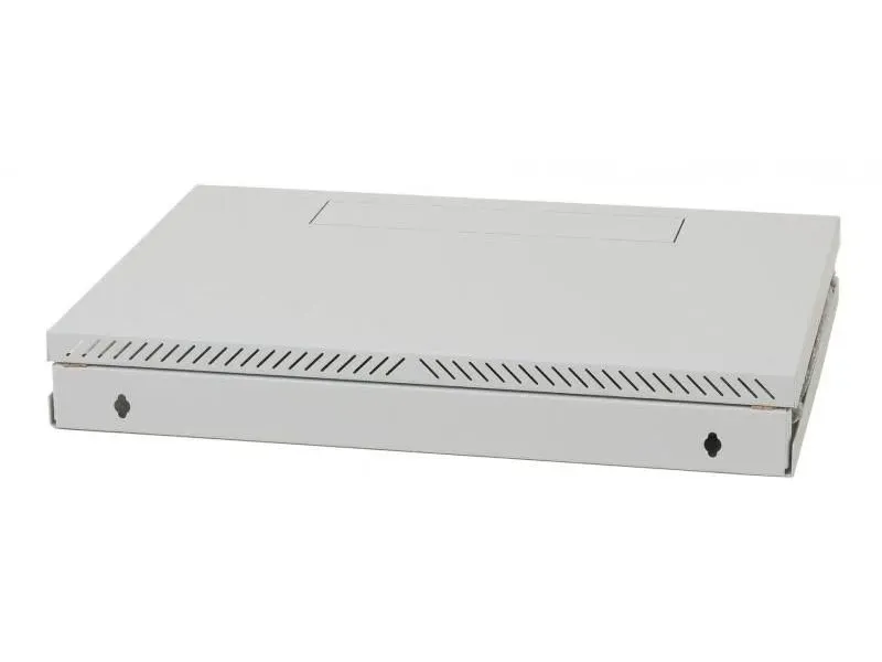 19"rozvaděč jednodílný 6U/400mm FLAT-PACK skl.dv.