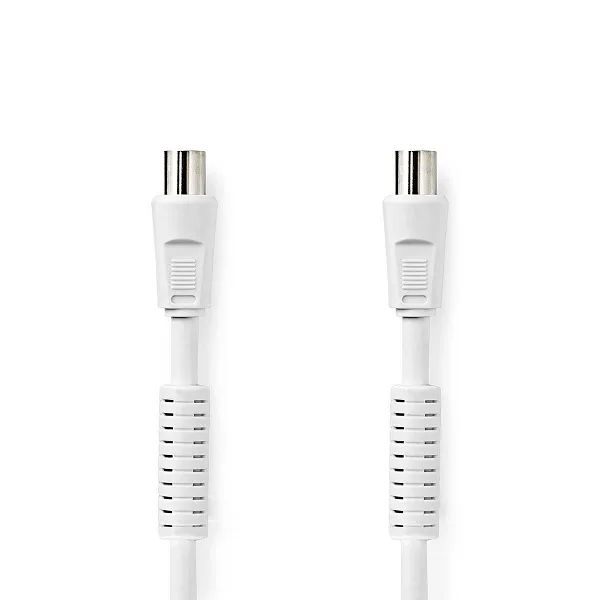 Nedis CSGL40020WT10- Koaxiální Kabel 120 dB | IEC (Koax) Zástrčka - IEC (Koax) Z