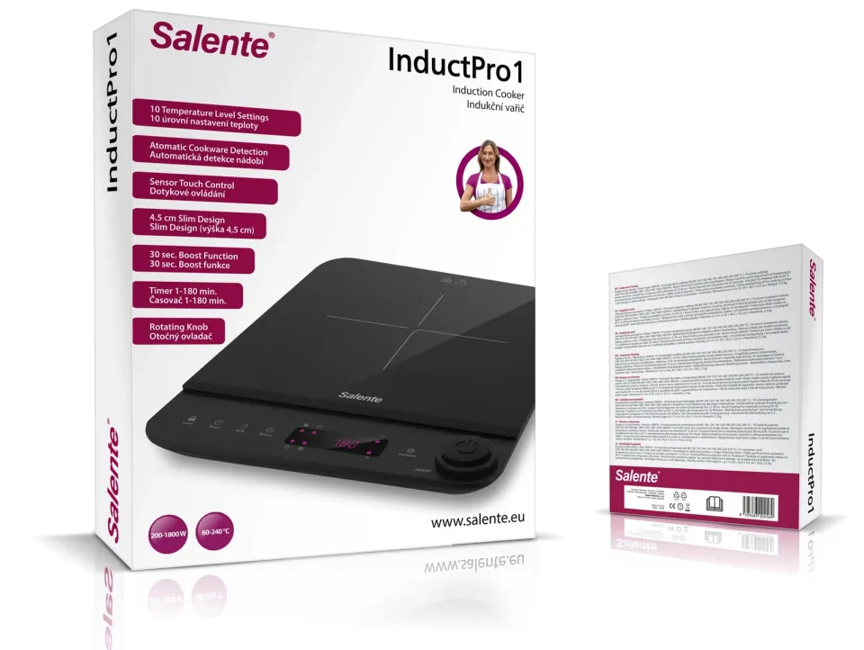 Salente InductPro1, indukční vařič, jednoplotýnkový