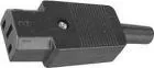 PremiumCord konektor IEC 320 C13 10A přímý
