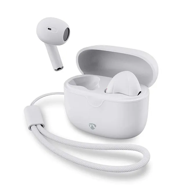 Nedis HPBT2400WT - Bezdrátová Sluchátka | Bluetooth | Až 16 hodin | Ovládání dot