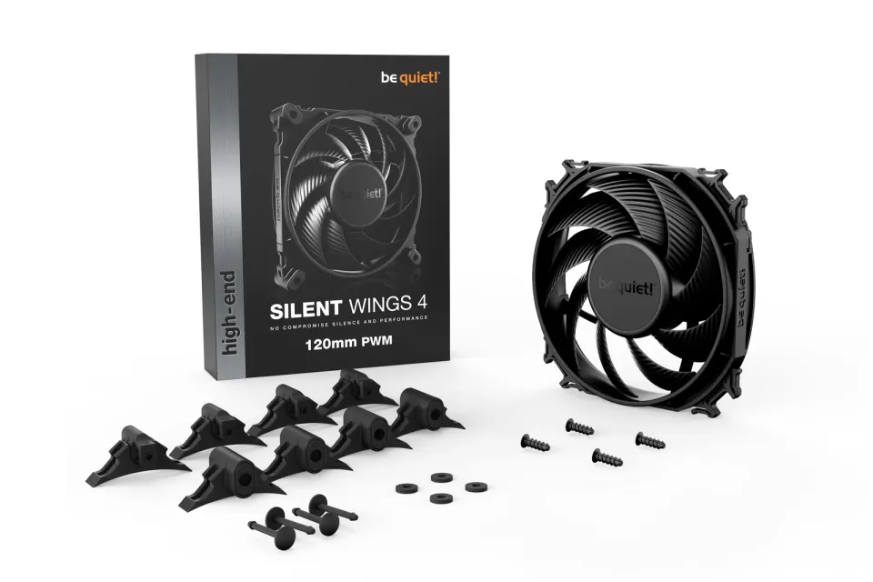 Be quiet! / ventilátor Silent Wings 4 / 120mm / PWM / 4-pin / 18,9dBA