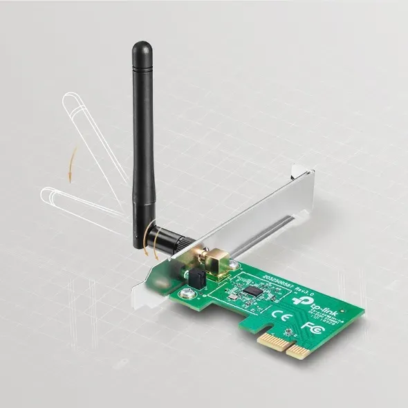 TP-LINK TL-WN781ND Wifi Wireless N PCI express 2,4 GHz 150Mbps