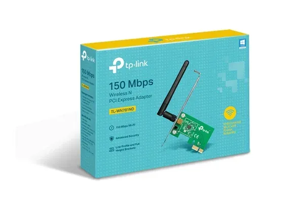 TP-LINK TL-WN781ND Wifi Wireless N PCI express 2,4 GHz 150Mbps