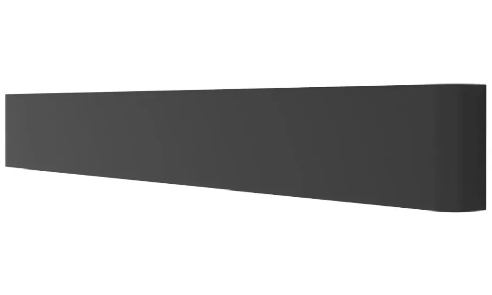 IMMAX NEO LÍNEA SMART nástěnné svítidlo 76cm 40W černé Zigbee 3.0, TUYA