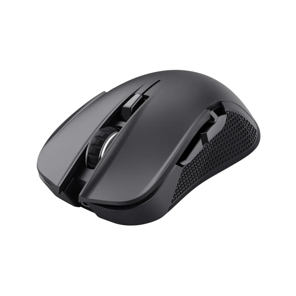 TRUST bezdrátová myš GXT 931 Ybar Wireless, Bezdrátová RF 2.4GHz, USB-C, Černá